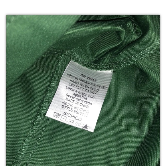 NEW- WOW COUTURE cocktail Green, Embellish Strapless Dress, Size Small - Picture 6 of 6